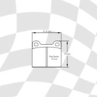 PAGID E4304 RS42 PADS (MDB1002)