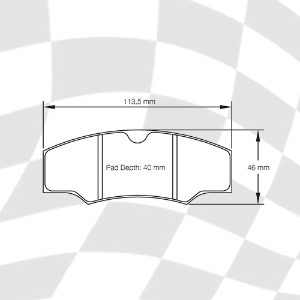 PAGID E1749 RS29 PADS (MDB1200)