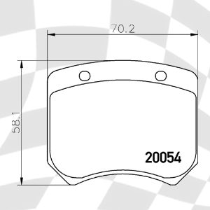 MINTEX 20 F6R 14.50 RACING PADS