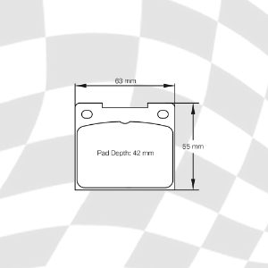 PAGID E3102 RST4 PADS