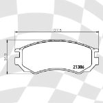 MINTEX 1500 F4R 15.00 RACING PADS