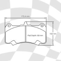 PAGID E8528 RSL1 PADS