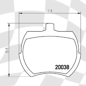 MINTEX 37 F4R 13.85 RACING PADS