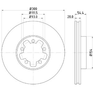 PAIR STD DISCS