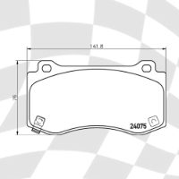 MINTEX MDB2996 STANDARD BRAKE PADS