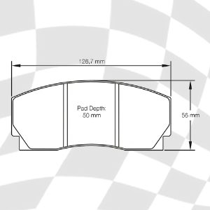 MINTEX MDB1201 M1166 RACING PADS