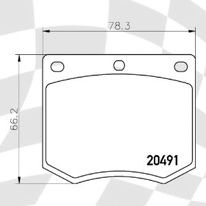 MINTEX MGB633 M1144 PERFORMANCE PADS