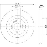 MINTEX STANDARD DISCS (PAIR)