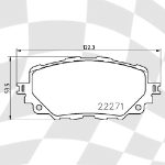 Mintex 3830 F2R 14.50 Racing Pads