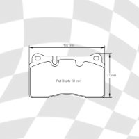 PAGID E4943 RSC2 PADS