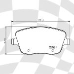 MINTEX 2294 F6R 18.90 RACING PADS