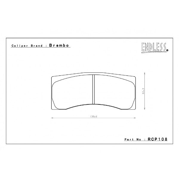 ENDLESS PADS WRC-N35