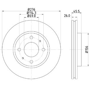 STANDARD DISCS (PAIR)