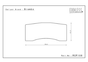 ENDLESS RCP108ME20-16 PADS