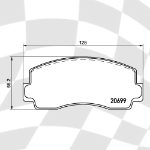 MINTEX 1138 F4R 15.20 RACING PADS